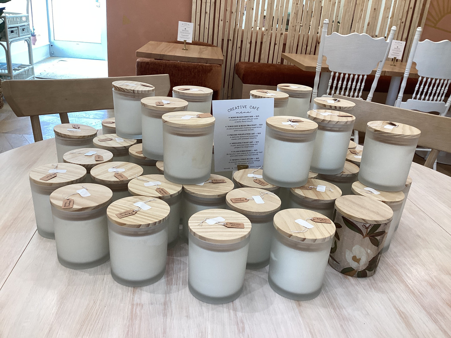 Gold+Ivy Candles