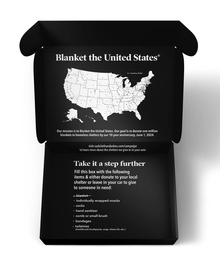 Beach Shores Blanket (Sackcloth + Ashes)