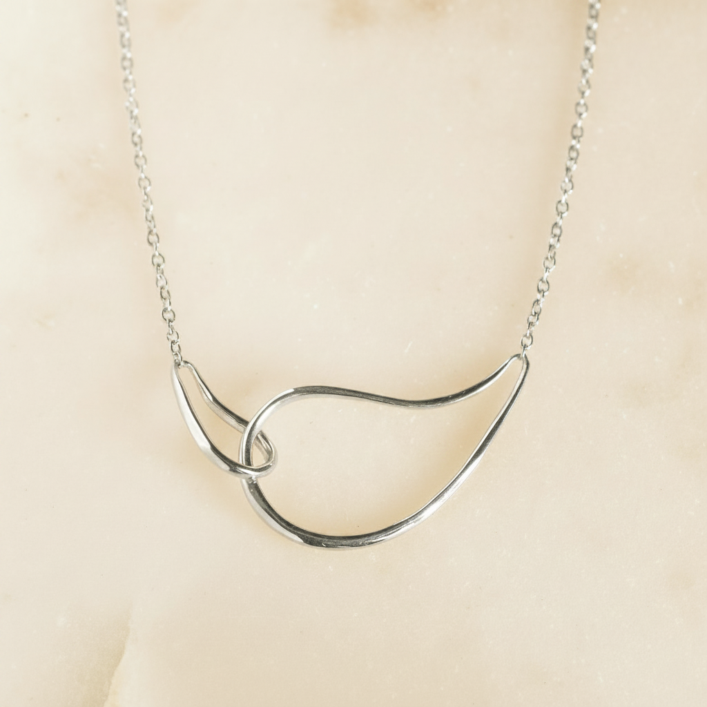 RF Hug Me Sterling Silver Necklace