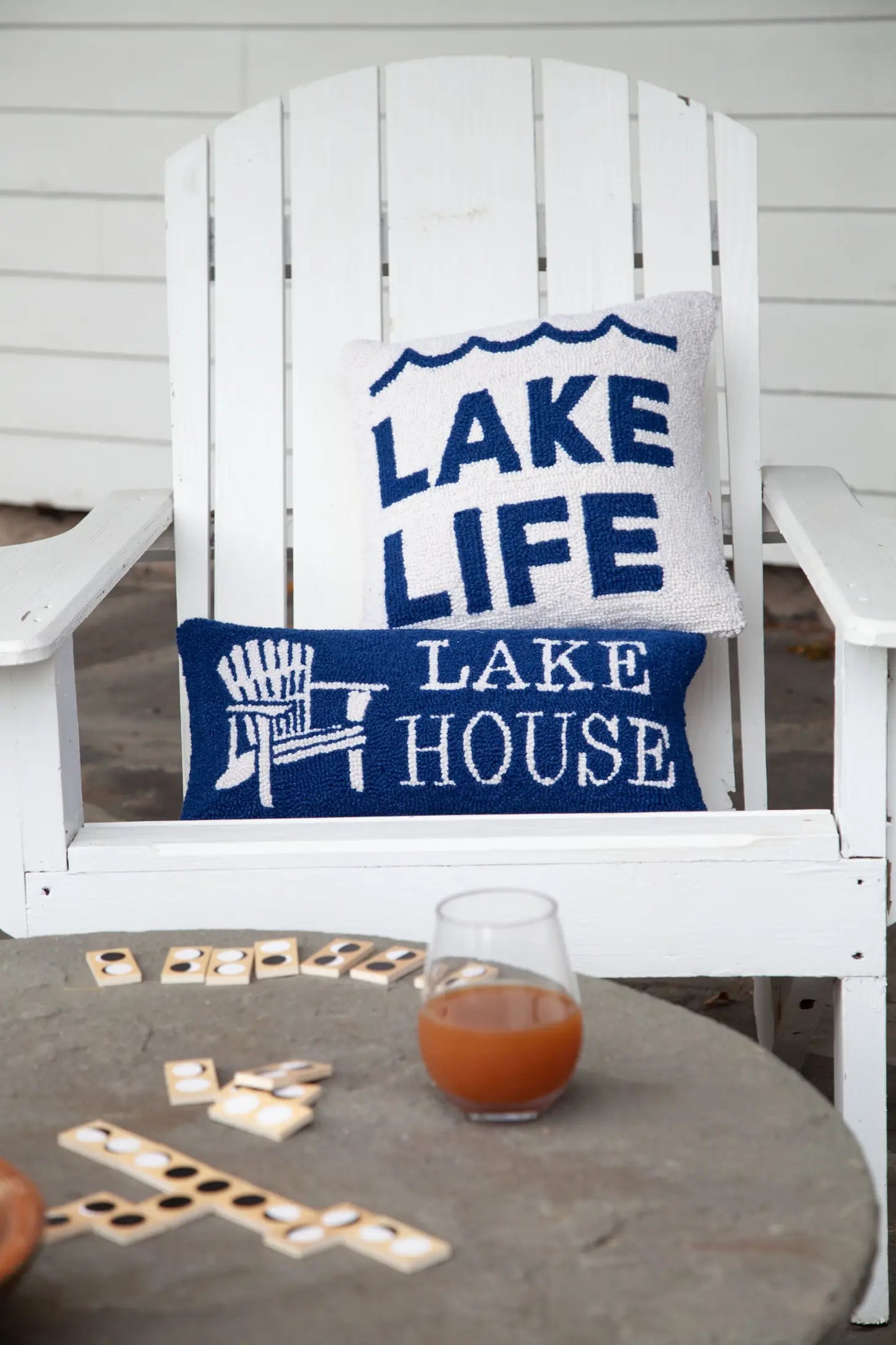 Lake Life Hook Pillow