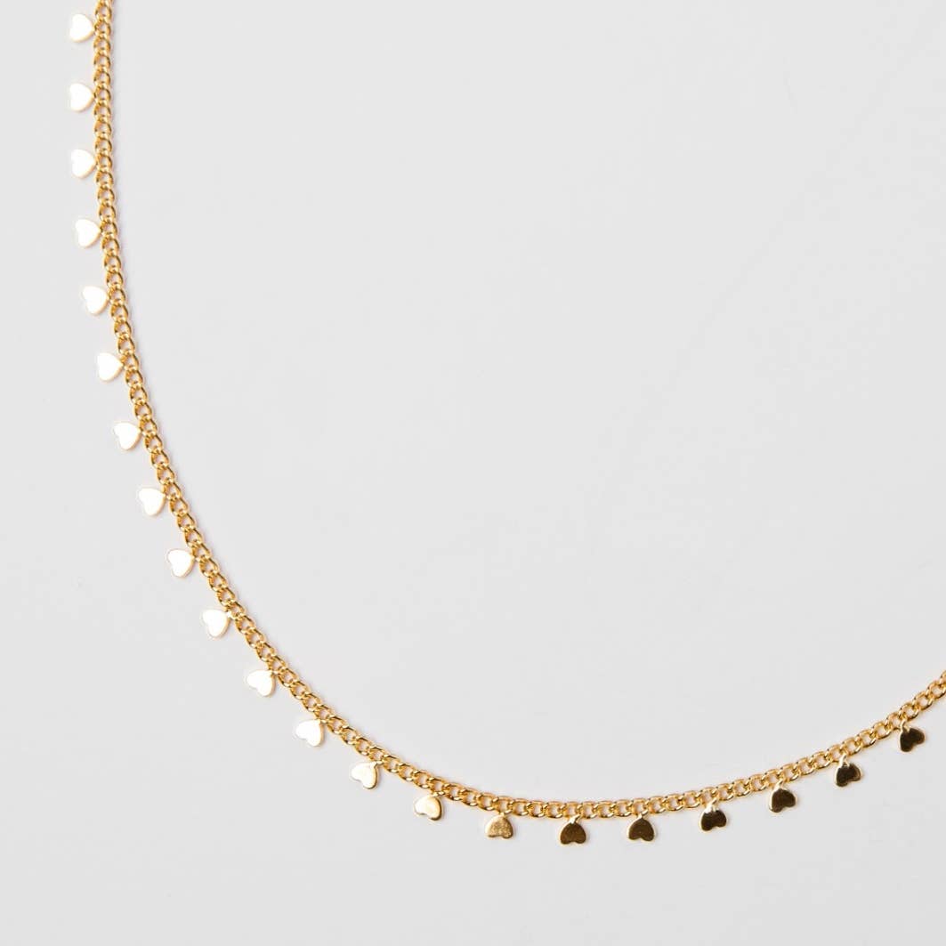 Corazones Choker