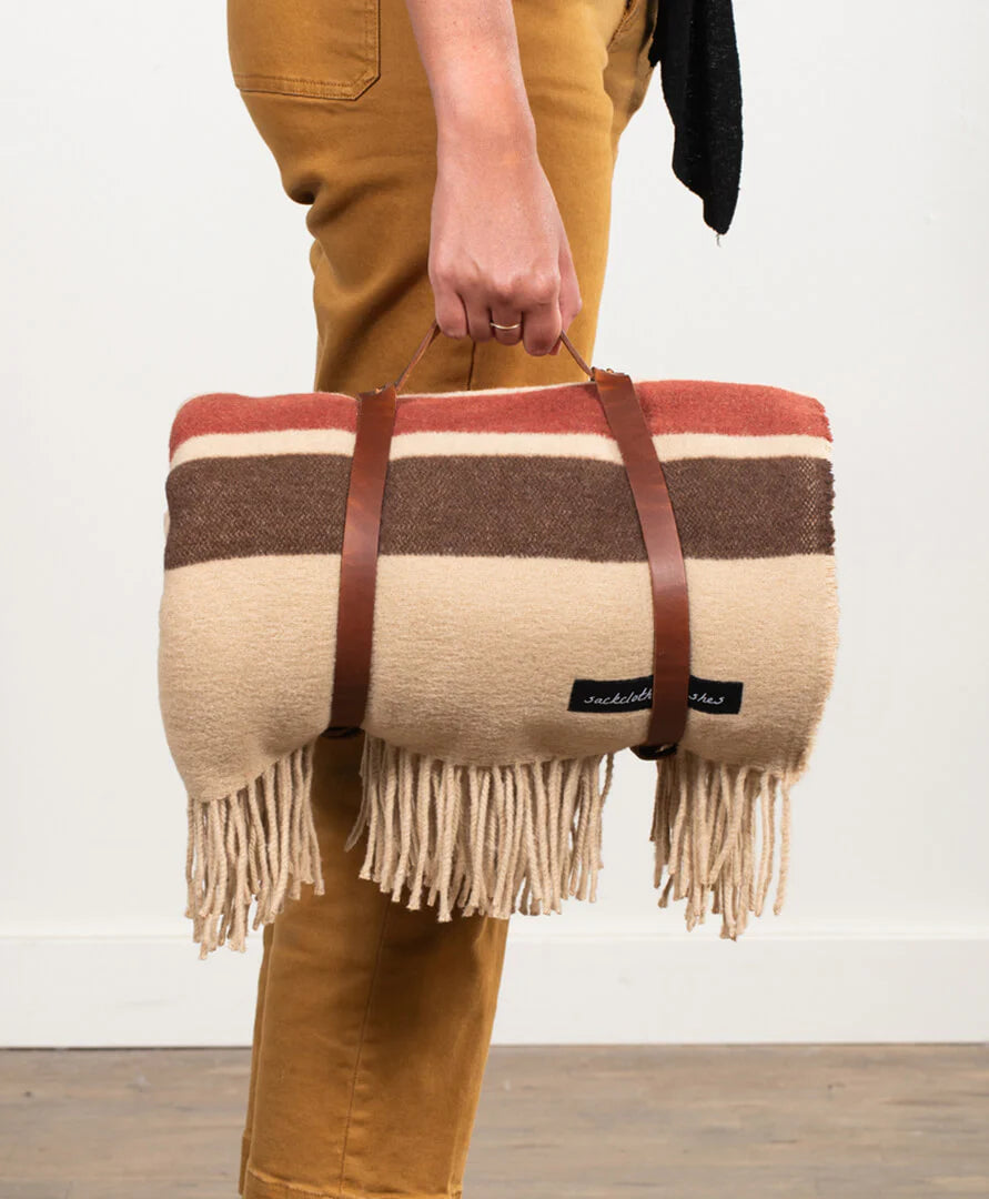 blanket roll backpack leather Leather Blanket Roll (Sackcloth + Ashes)