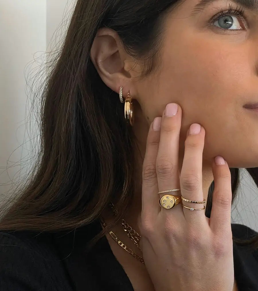 Crystal Stone Traveler Ring