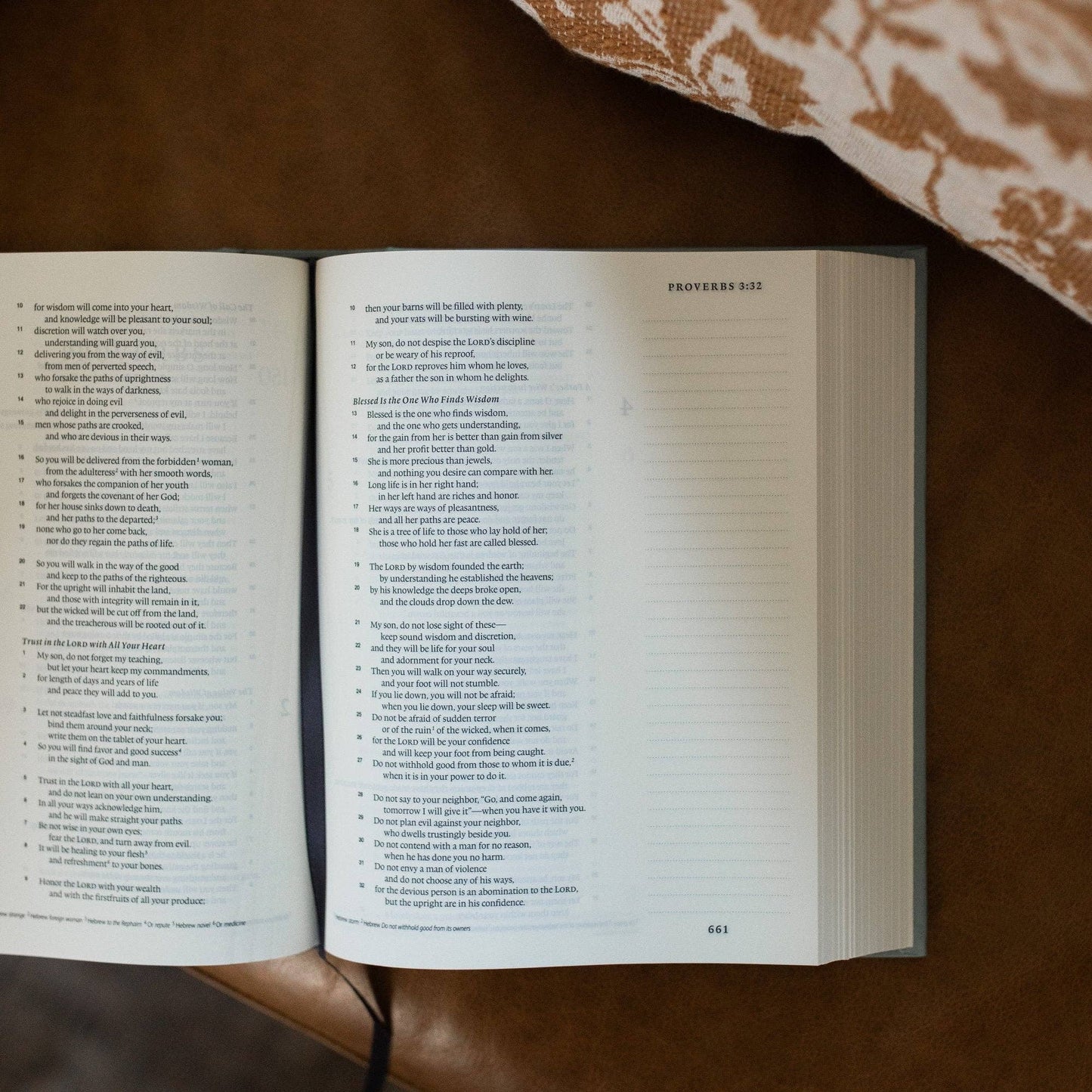 ESV Single Column Journaling Bible® | Dusty Mint