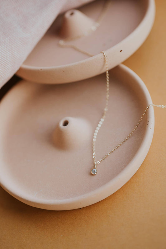 Solitaire Necklace