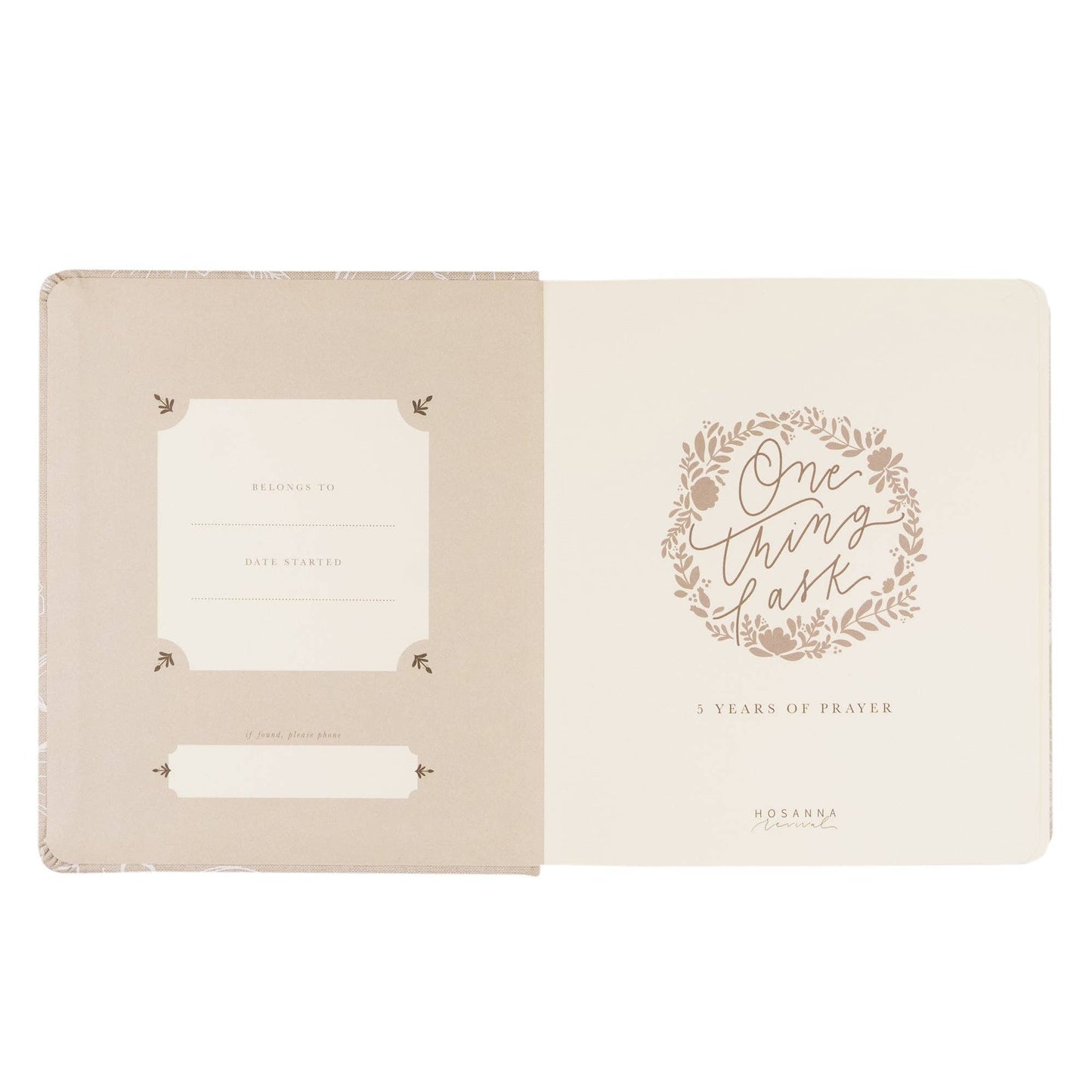 One Thing I Ask 5-Year Prayer Journal: Cordova Theme