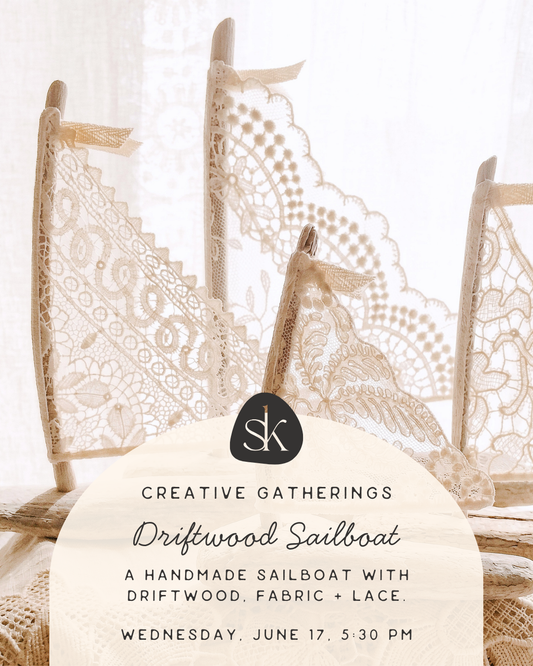 Driftwood Sailboat • June 17
