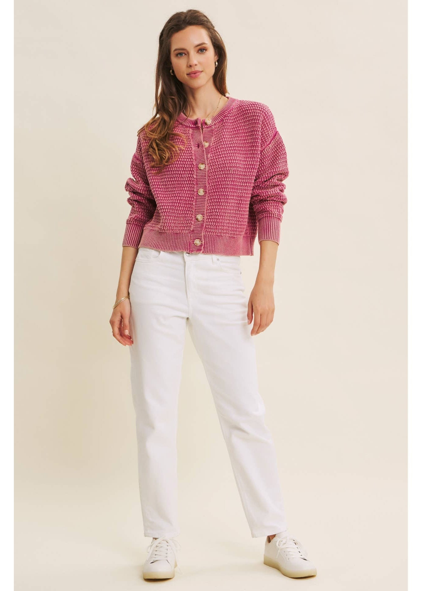 Soleil Cable Knit Cardigan