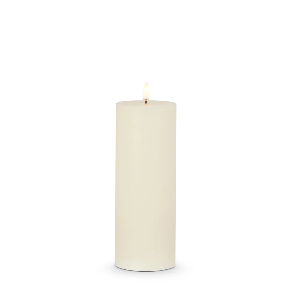Ivory Flameless Candle (3"x 8")