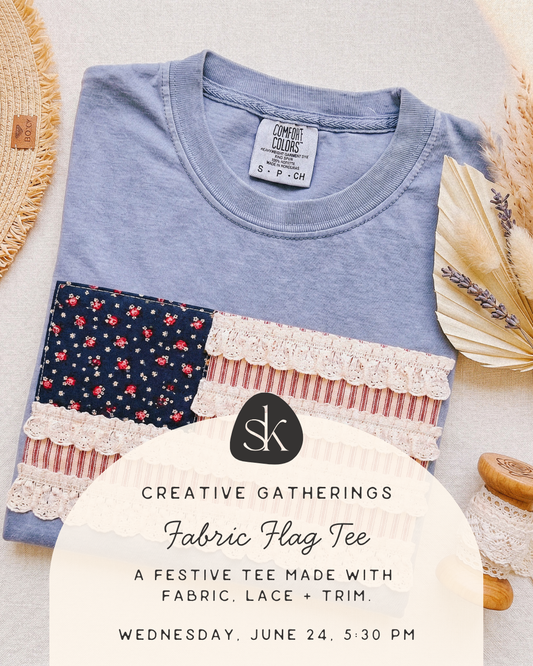 Fabric Flag Tee • June 24