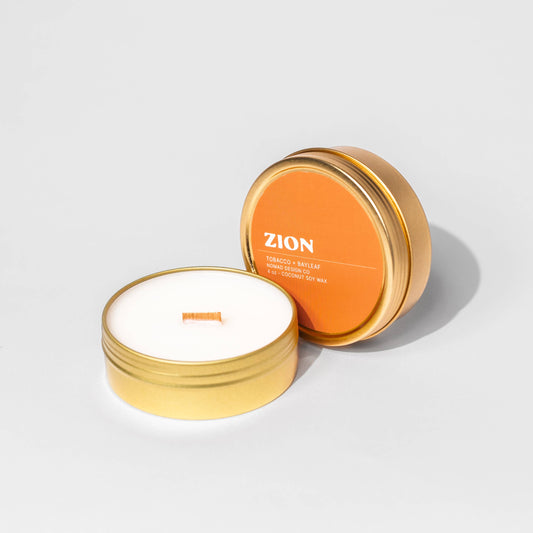 Zion National Park Travel Tin Candle