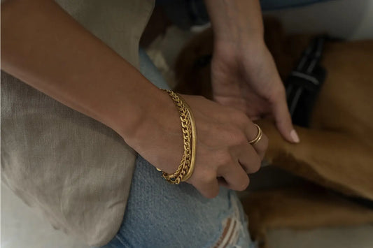 Gold Promise Bracelet