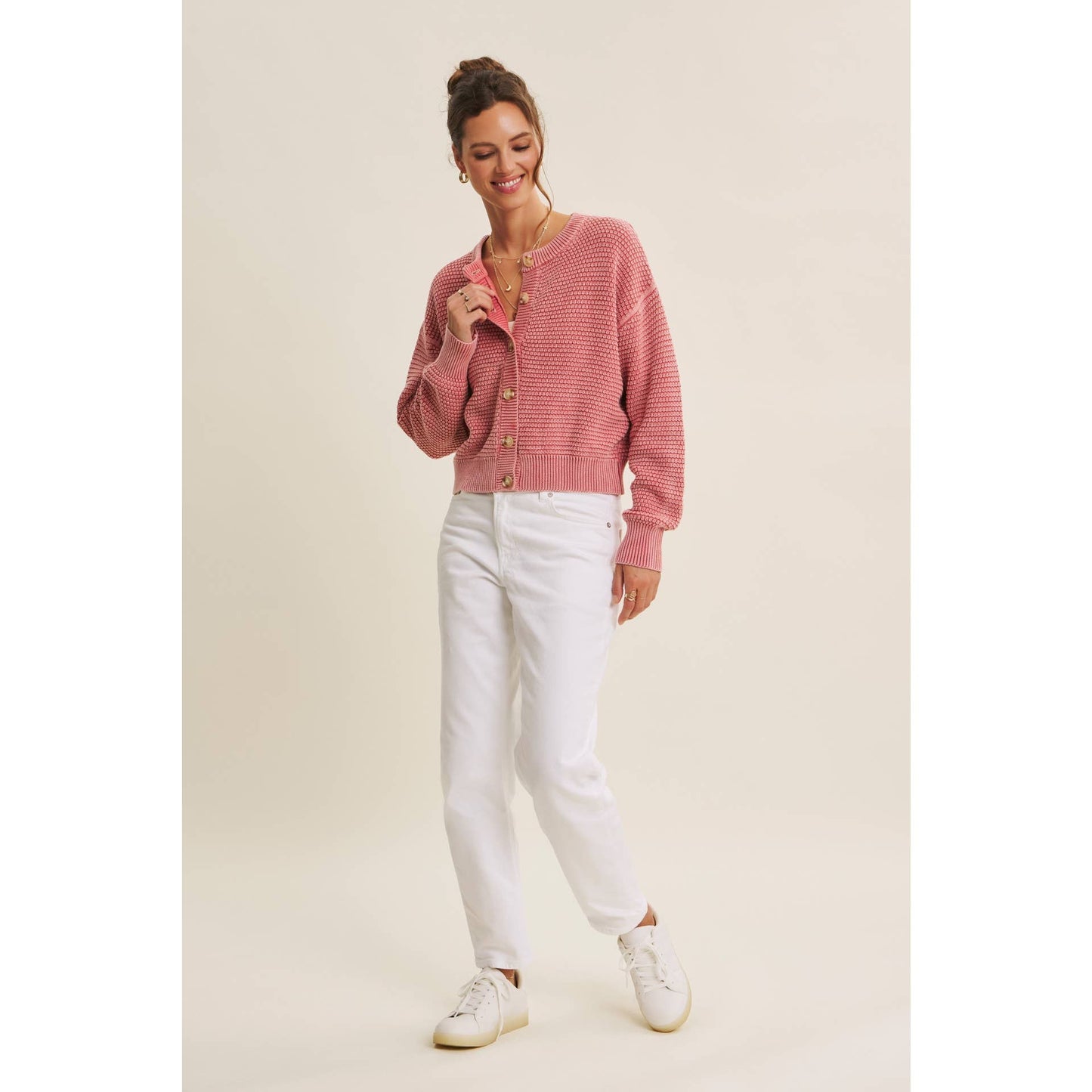 Soleil Cable Knit Cardigan
