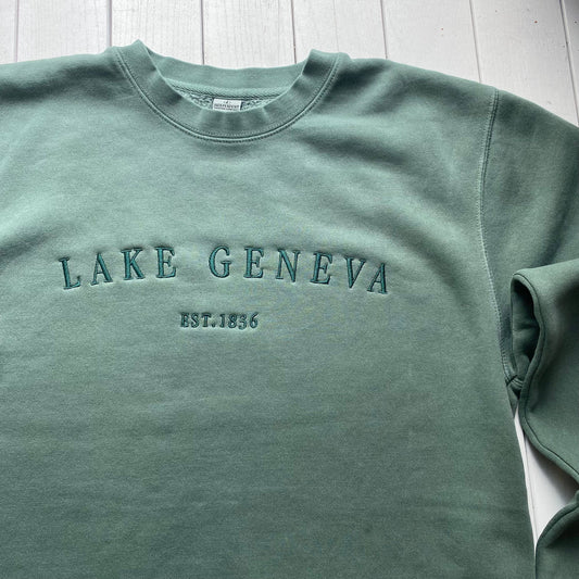 Lake Geneva 1836 Crewneck (Alpine)