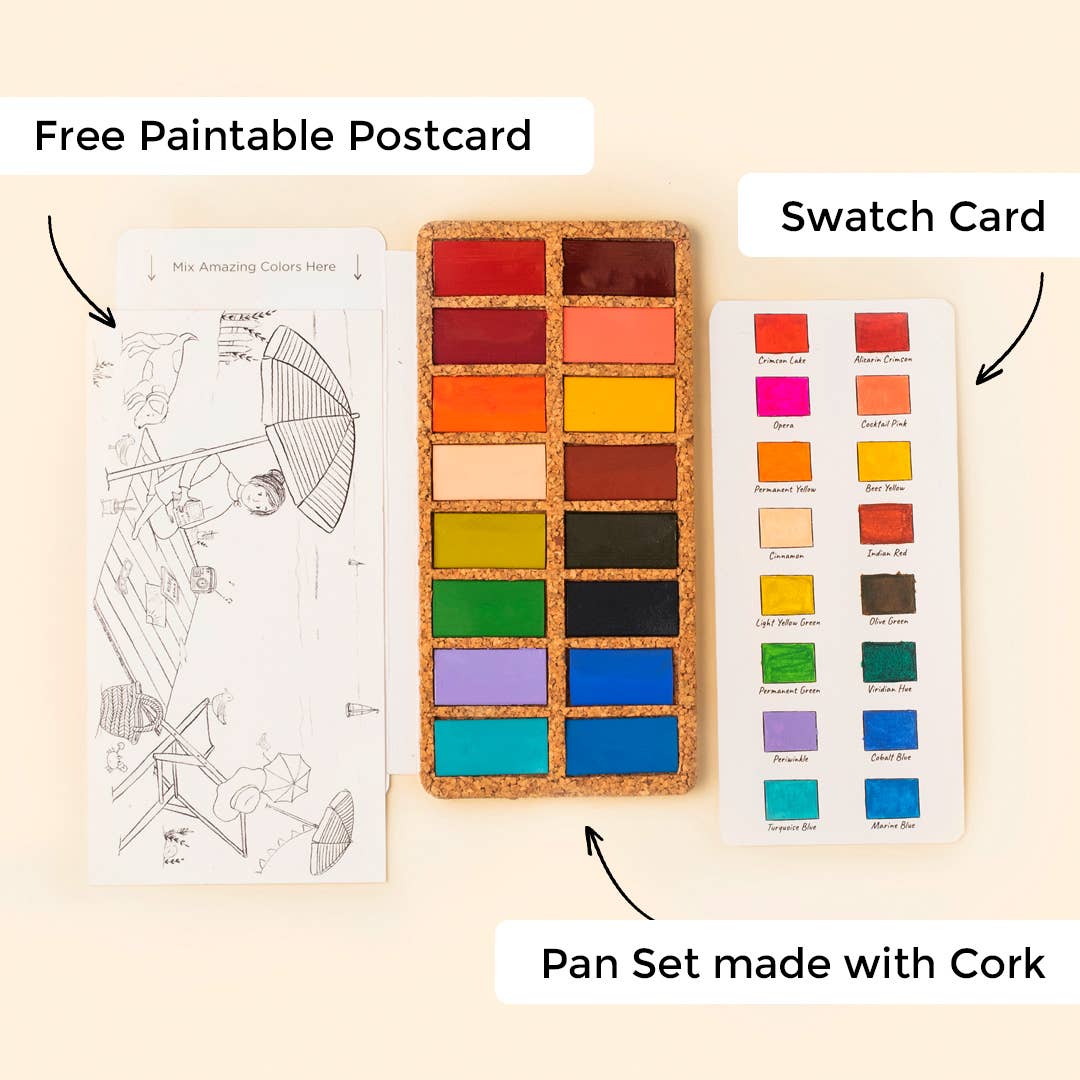 Watercolor Pan Set