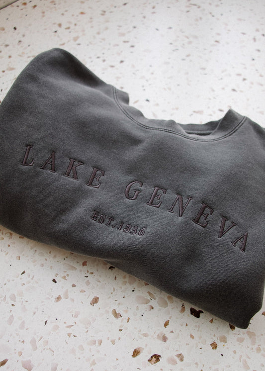 Lake Geneva 1836 Crewneck