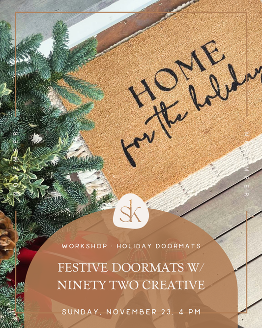 Festive Doormats w/ ninety two creative - 12.7