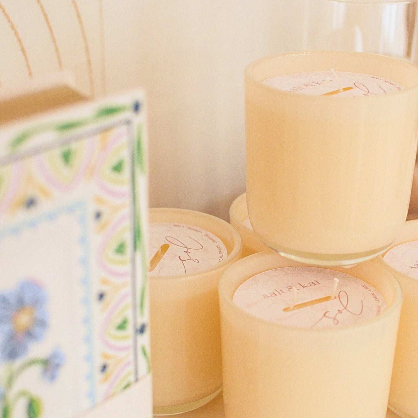 Salt & Kai Sol Glass Candle 12oz