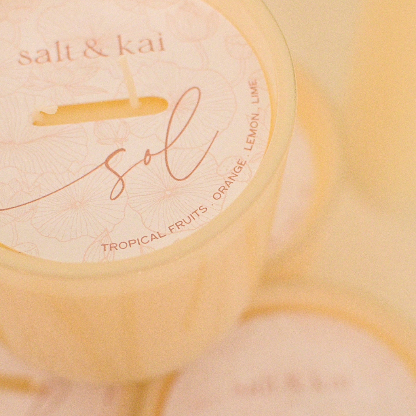 Salt & Kai Sol Glass Candle 12oz