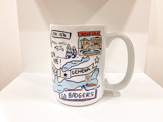 Lake Geneva 15oz Ceramic Mug