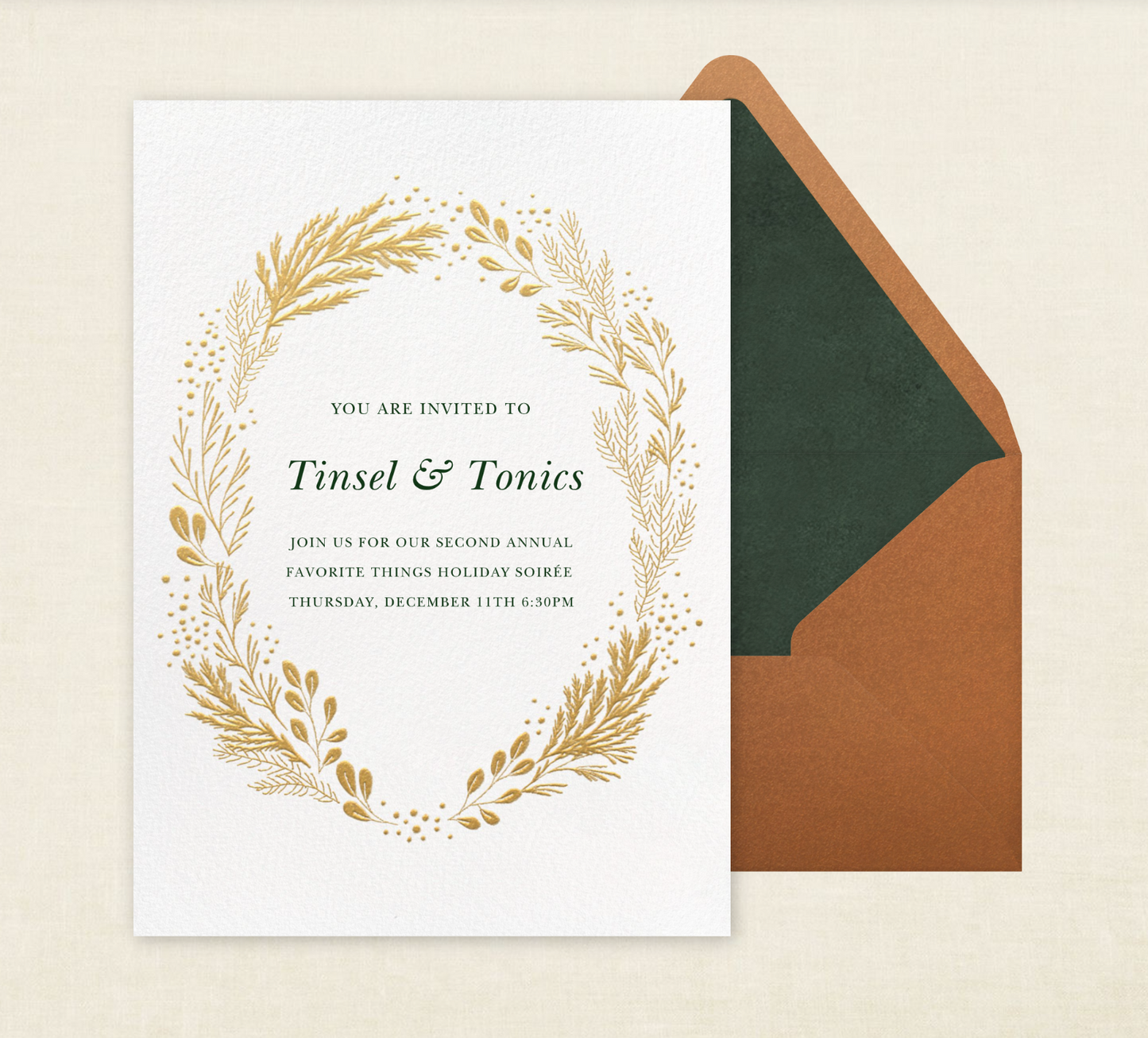 Tinsel & Tonics Favorite Things Party - 12.11