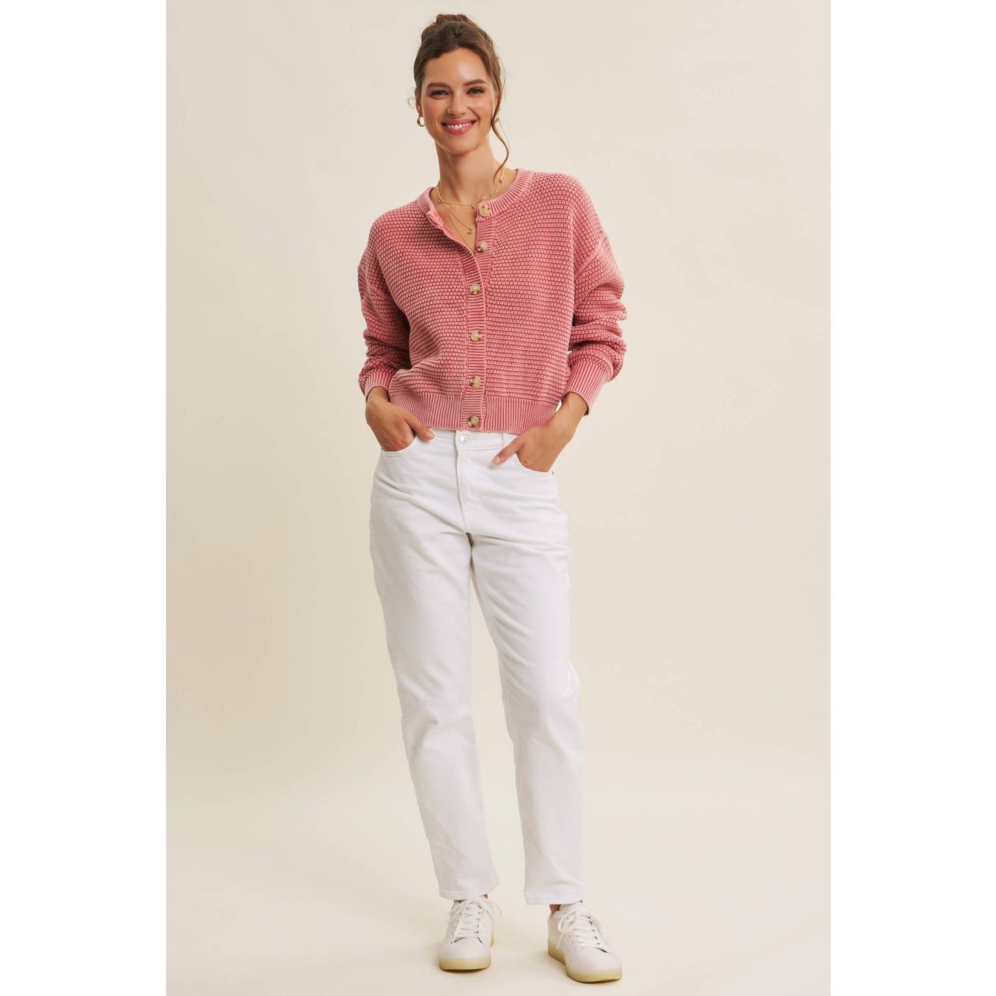 Soleil Cable Knit Cardigan