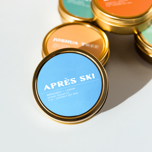 Après Ski Travel Tin Candle