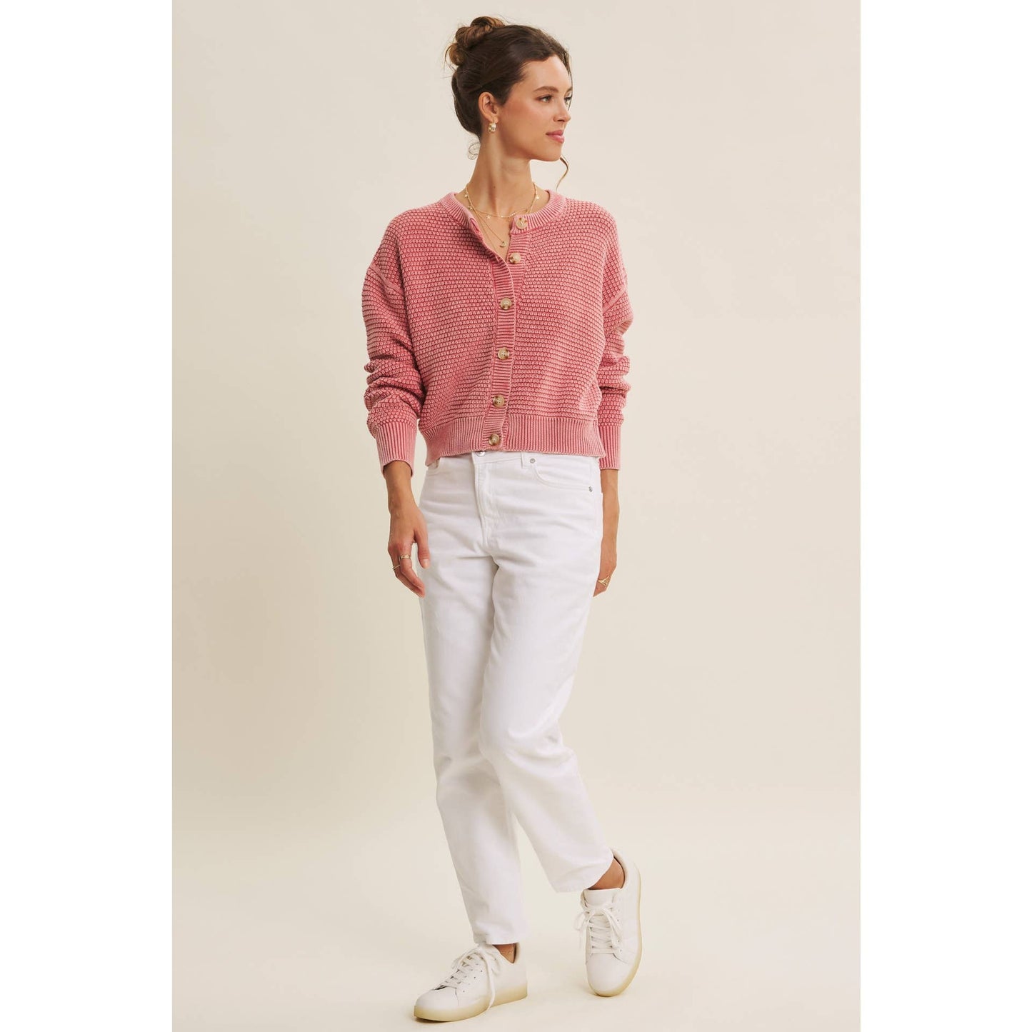 Soleil Cable Knit Cardigan