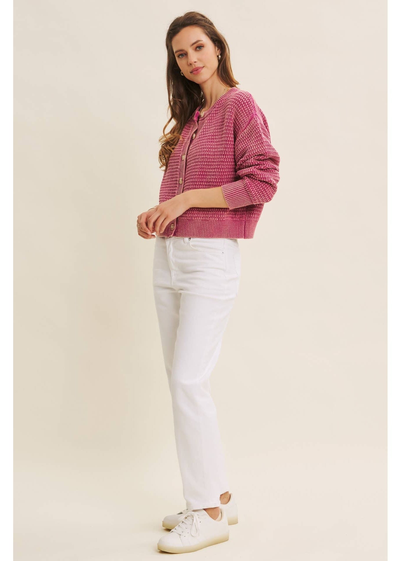 Soleil Cable Knit Cardigan