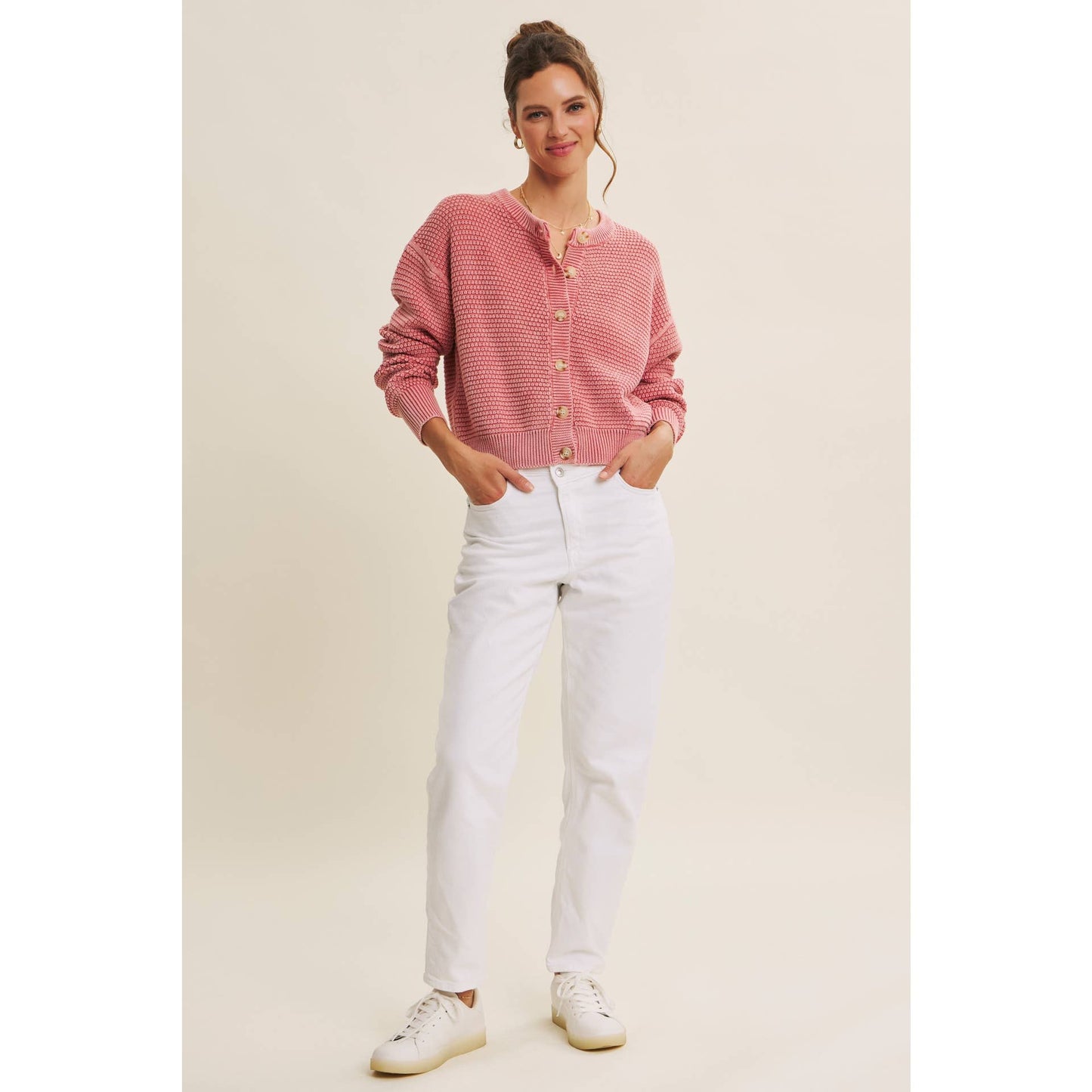 Soleil Cable Knit Cardigan