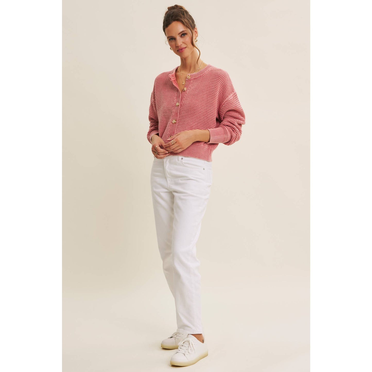 Soleil Cable Knit Cardigan