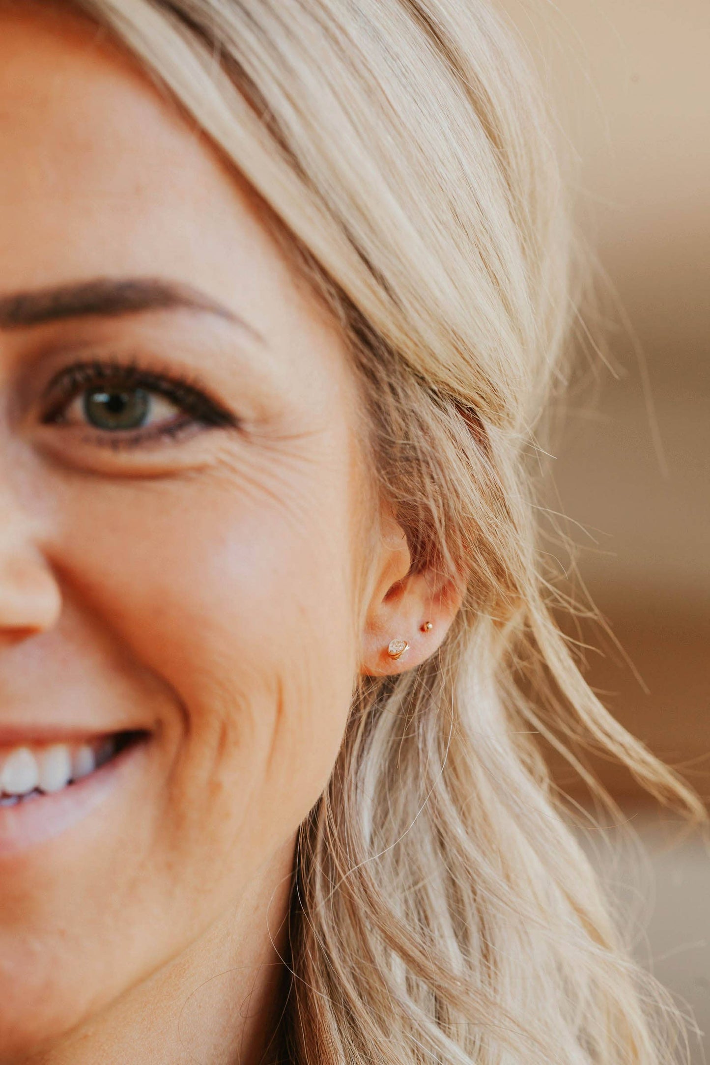 Herkimer Diamond Studs