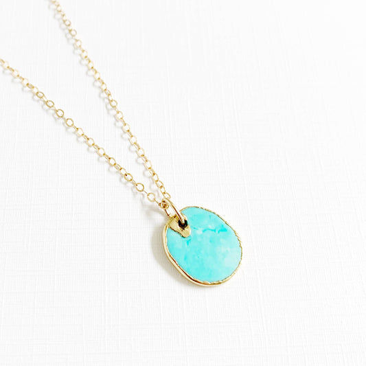 18" Free Spirit Turquoise Necklace