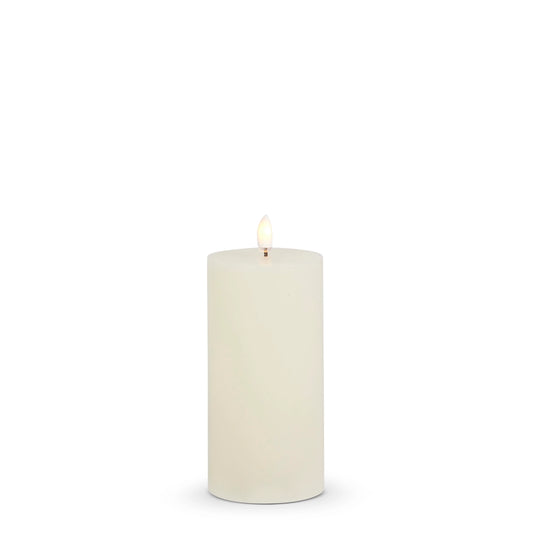 Ivory Flameless Candle (3"x 6")