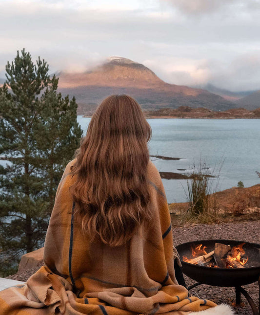 Folk Amber Blanket