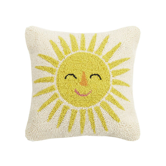 Smiling Sun Hook Pillow